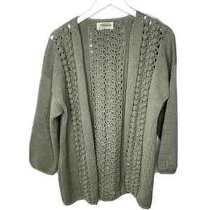 JOAN MILLER Ireland Merino Wool Bobble Cardigan